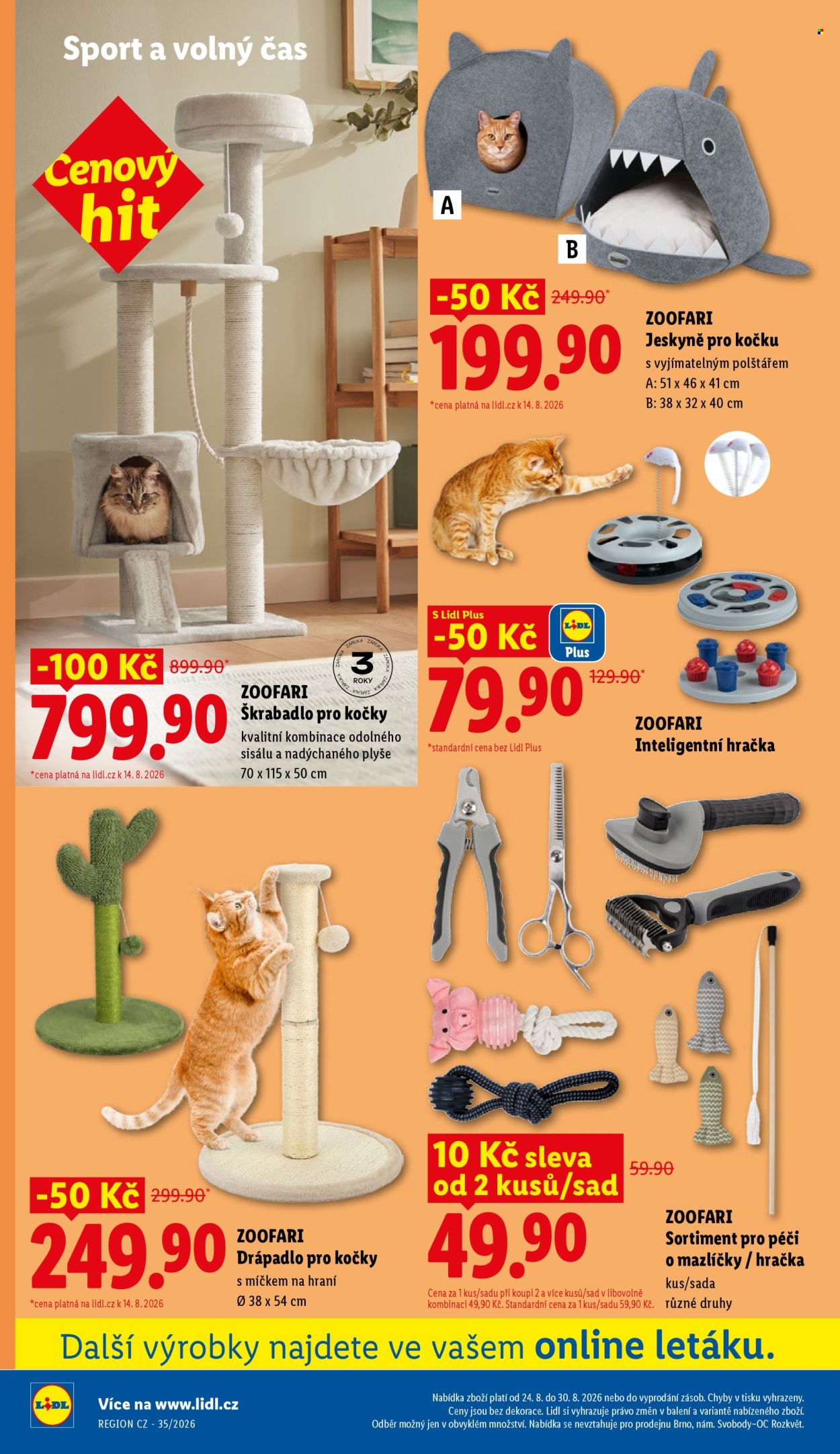 Leták Lidl - 24. 8. 2026 - 26. 8. 2026. Strana 44