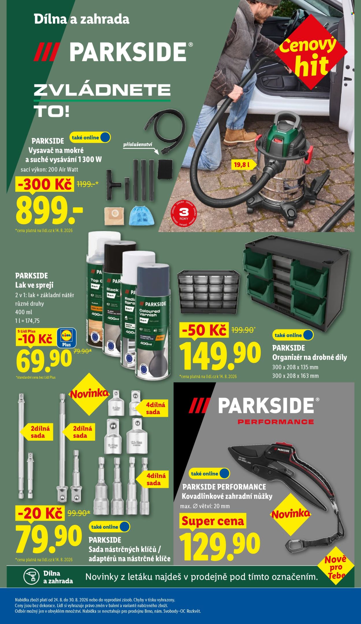 Leták Lidl - 24. 8. 2026 - 26. 8. 2026. Strana 47