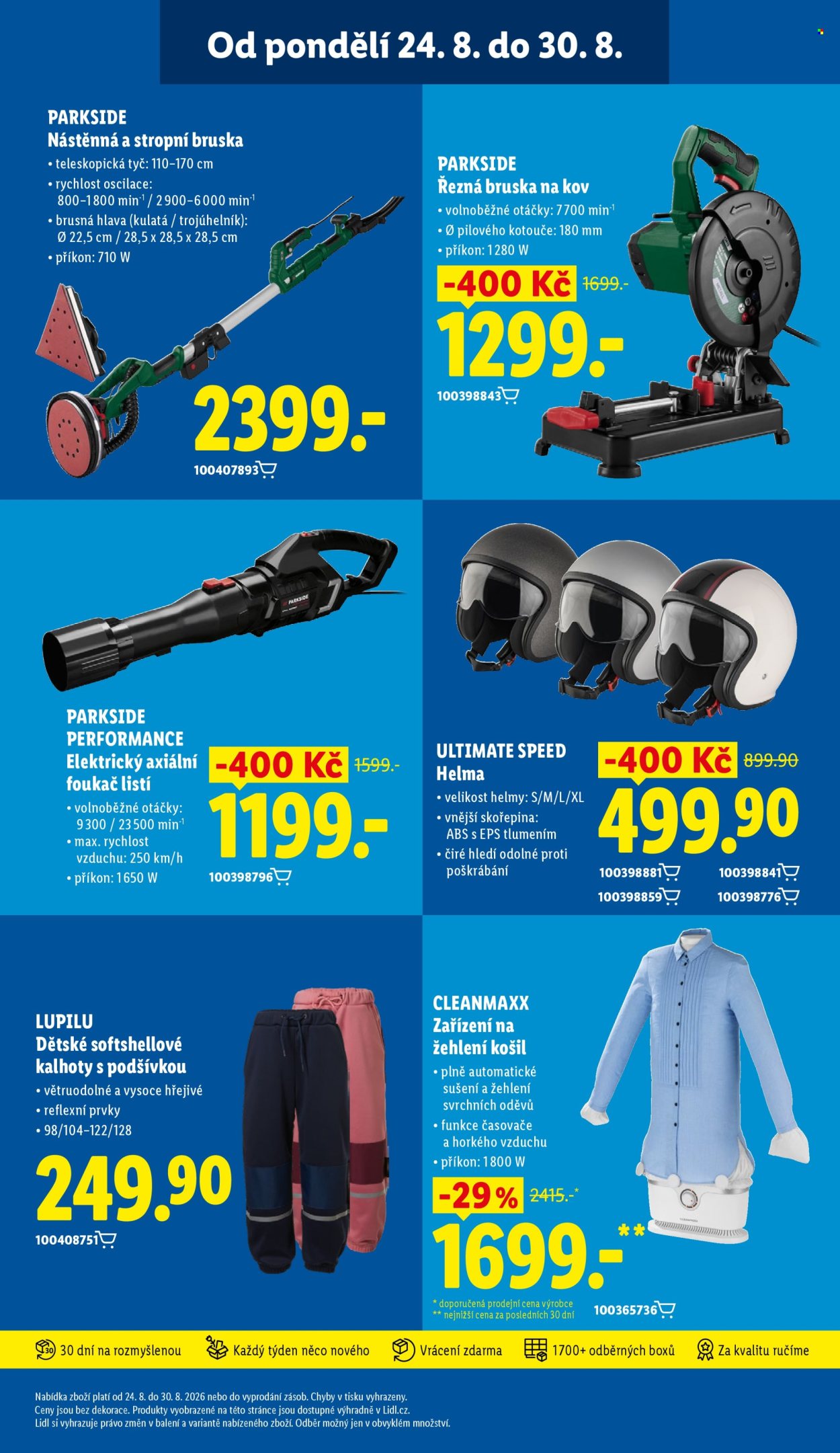 Leták Lidl - 24. 8. 2026 - 26. 8. 2026. Strana 51