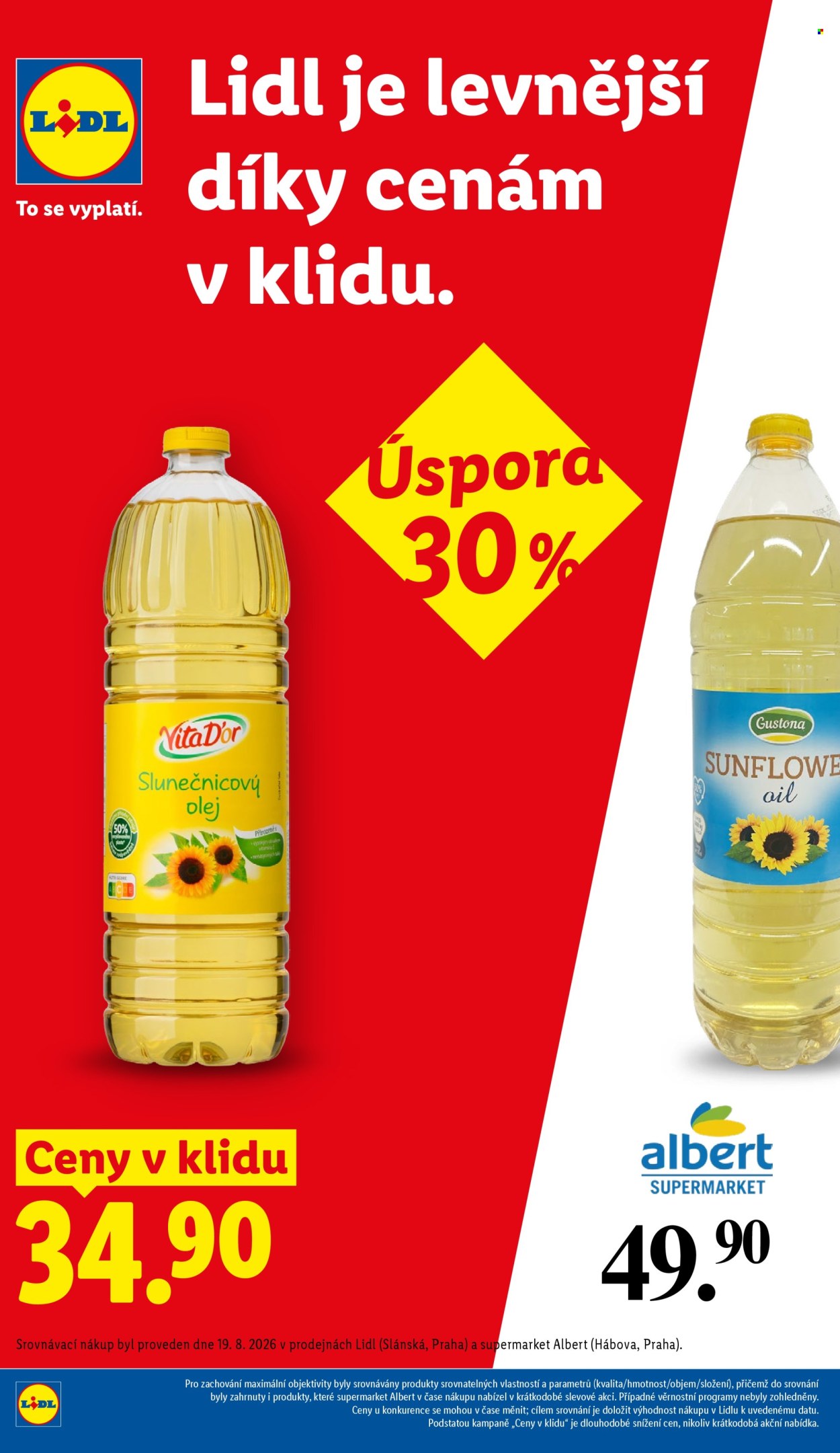 Leták Lidl - 27. 8. 2026 - 30. 8. 2026. Strana 7