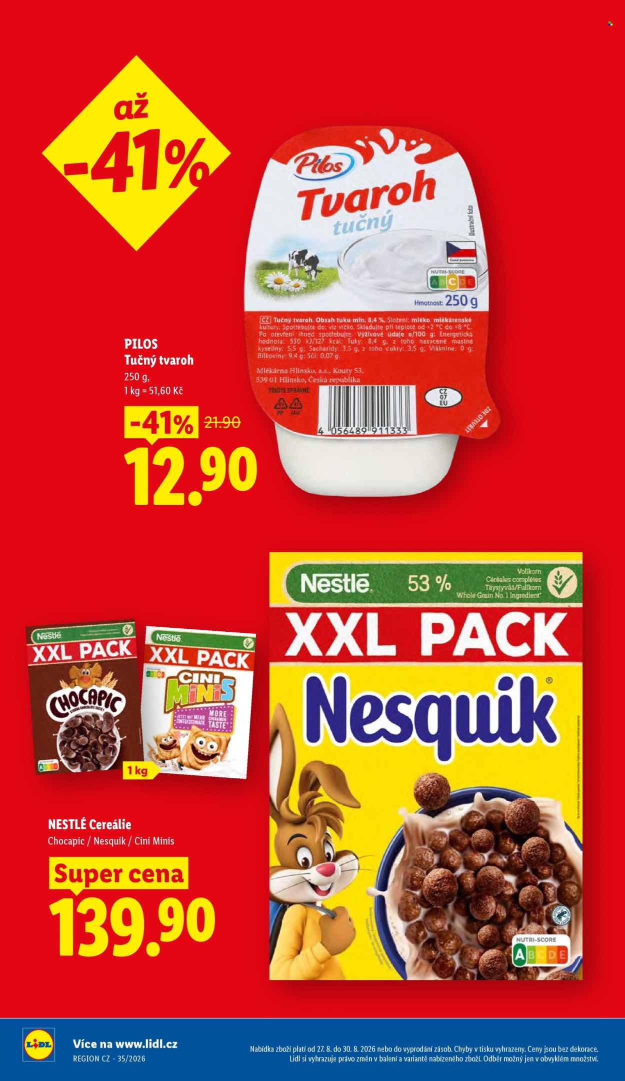 Leták Lidl - 27. 8. 2026 - 30. 8. 2026. Strana 10