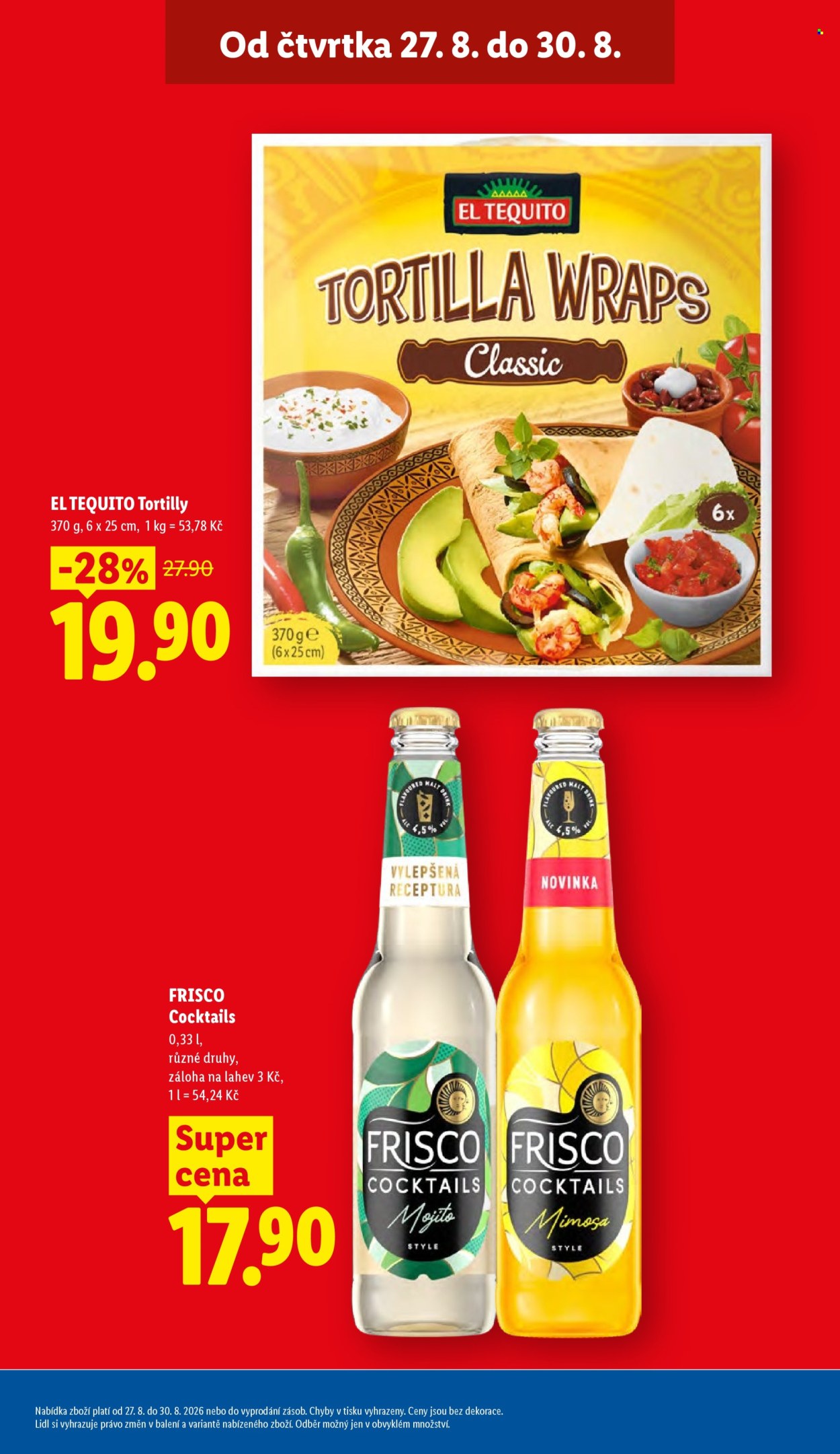 Leták Lidl - 27. 8. 2026 - 30. 8. 2026. Strana 11