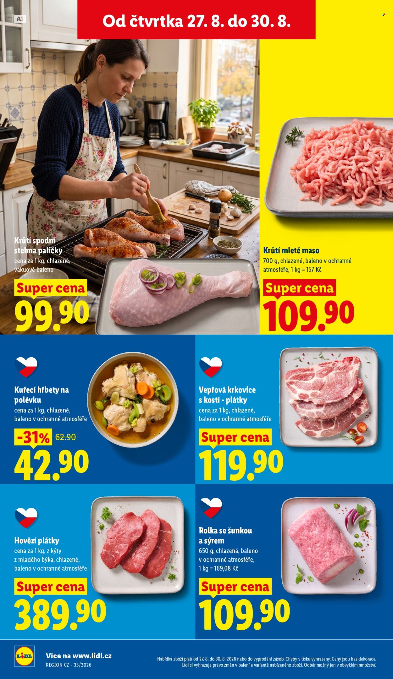 Leták Lidl - 27. 8. 2026 - 30. 8. 2026. Strana 22