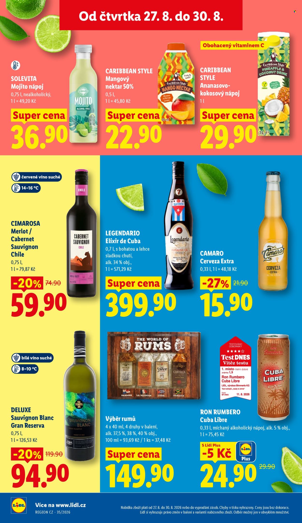 Leták Lidl - 27. 8. 2026 - 30. 8. 2026. Strana 26