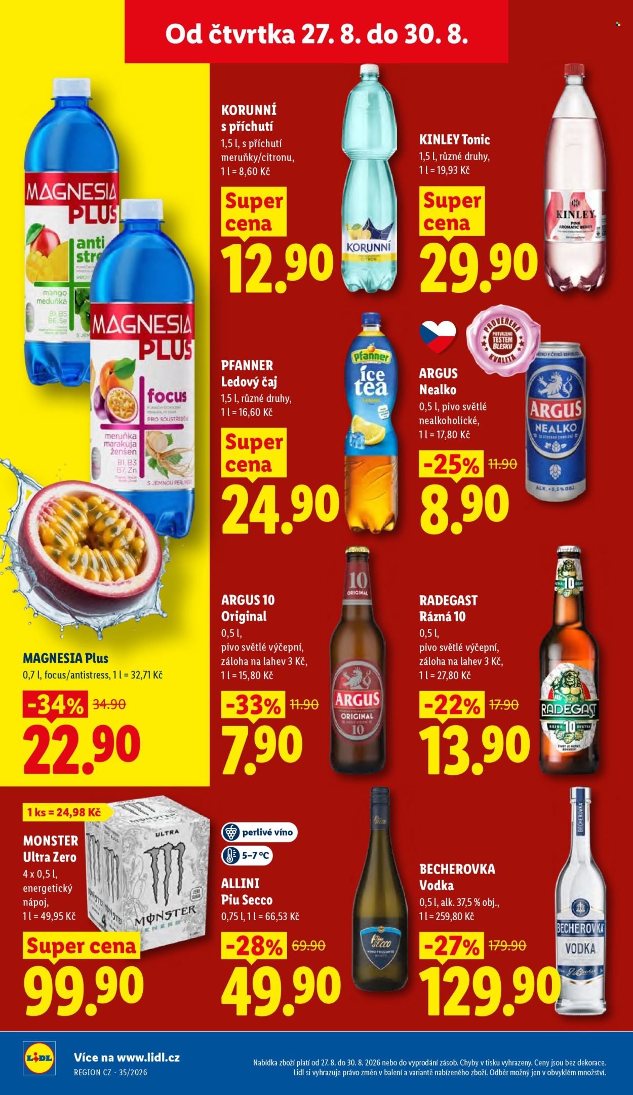 Leták Lidl - 27. 8. 2026 - 30. 8. 2026. Strana 32