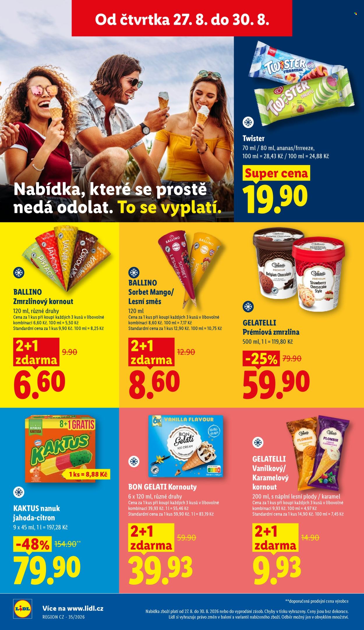 Leták Lidl - 27. 8. 2026 - 30. 8. 2026. Strana 35
