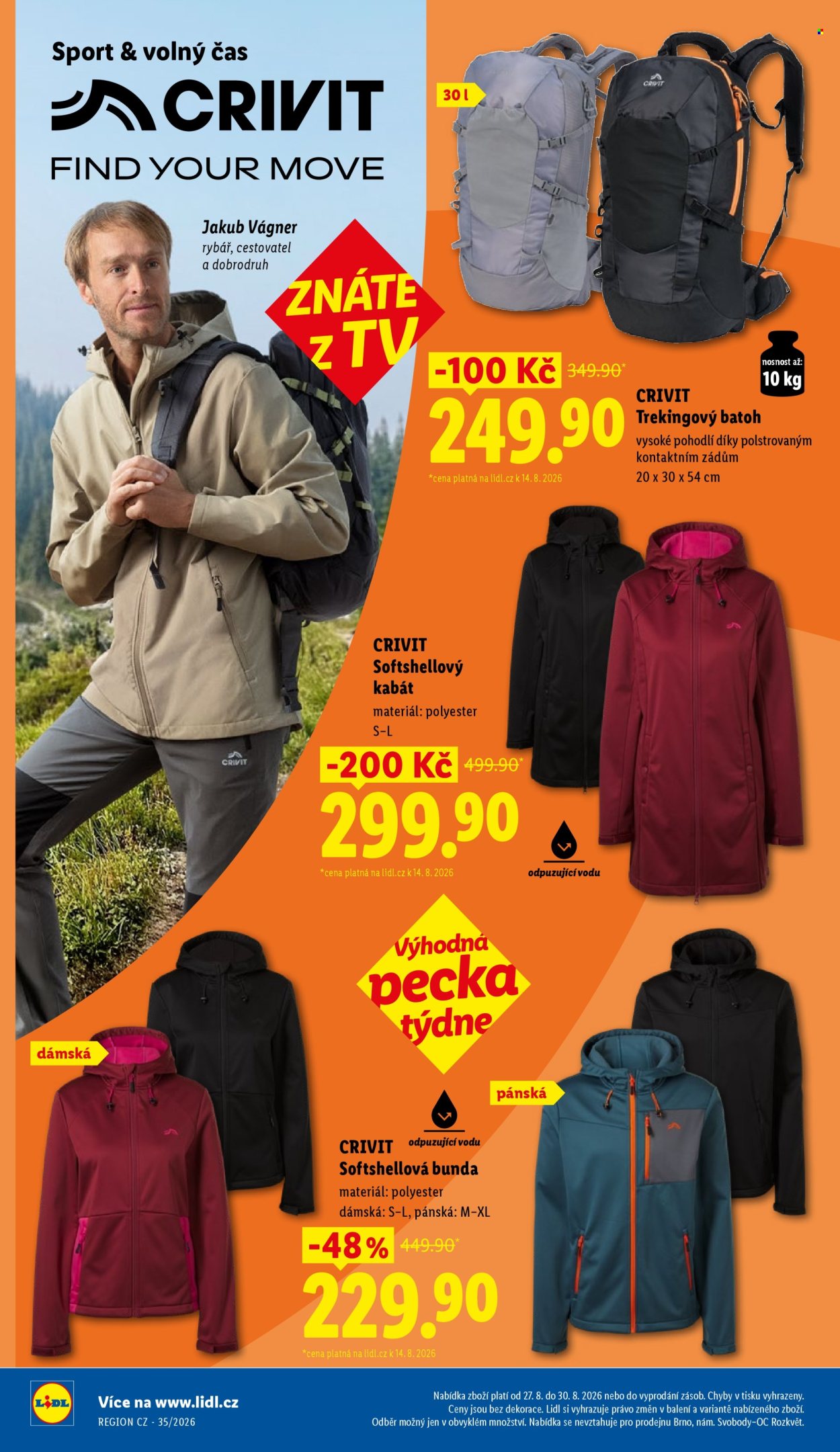 Leták Lidl - 27. 8. 2026 - 30. 8. 2026. Strana 38