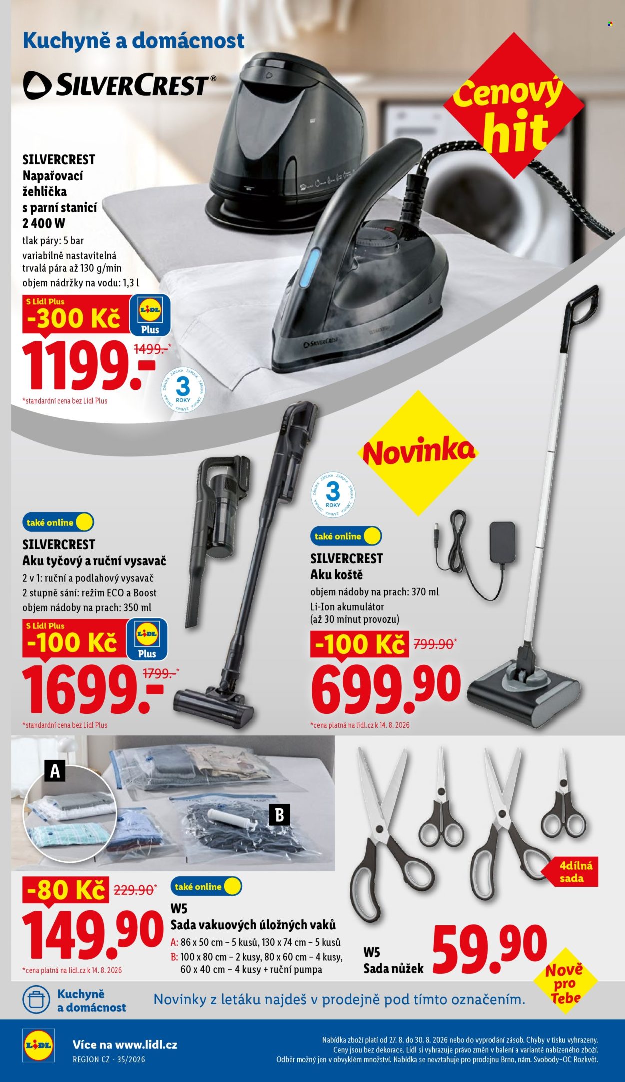 Leták Lidl - 27. 8. 2026 - 30. 8. 2026. Strana 44