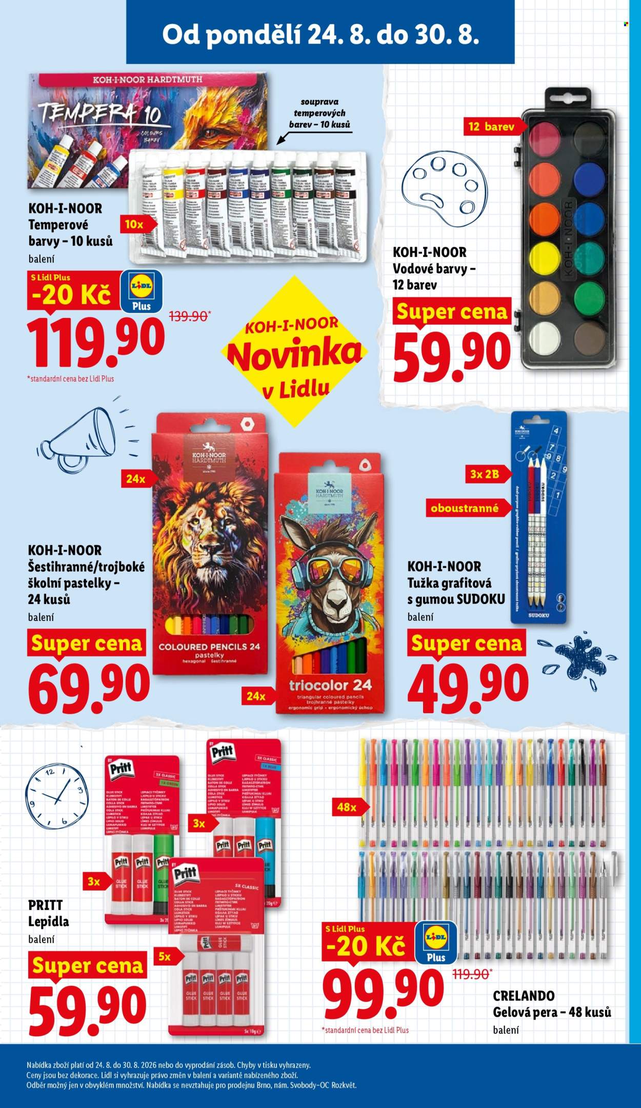 Leták Lidl - 24. 8. 2026 - 30. 8. 2026. Strana 3