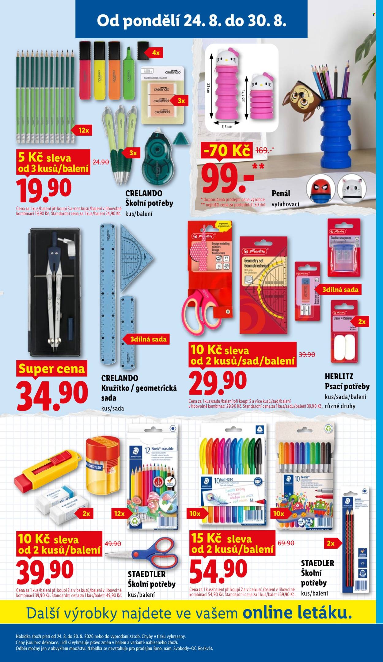 Leták Lidl - 24. 8. 2026 - 30. 8. 2026. Strana 5