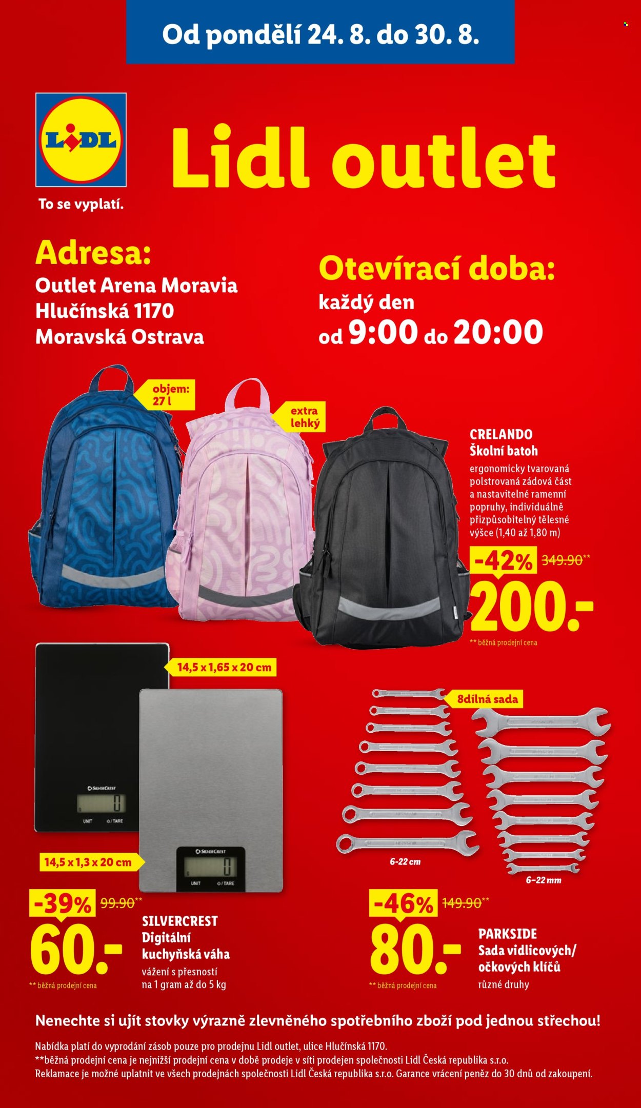 Leták Lidl - 24. 8. 2026 - 30. 8. 2026. Strana 14