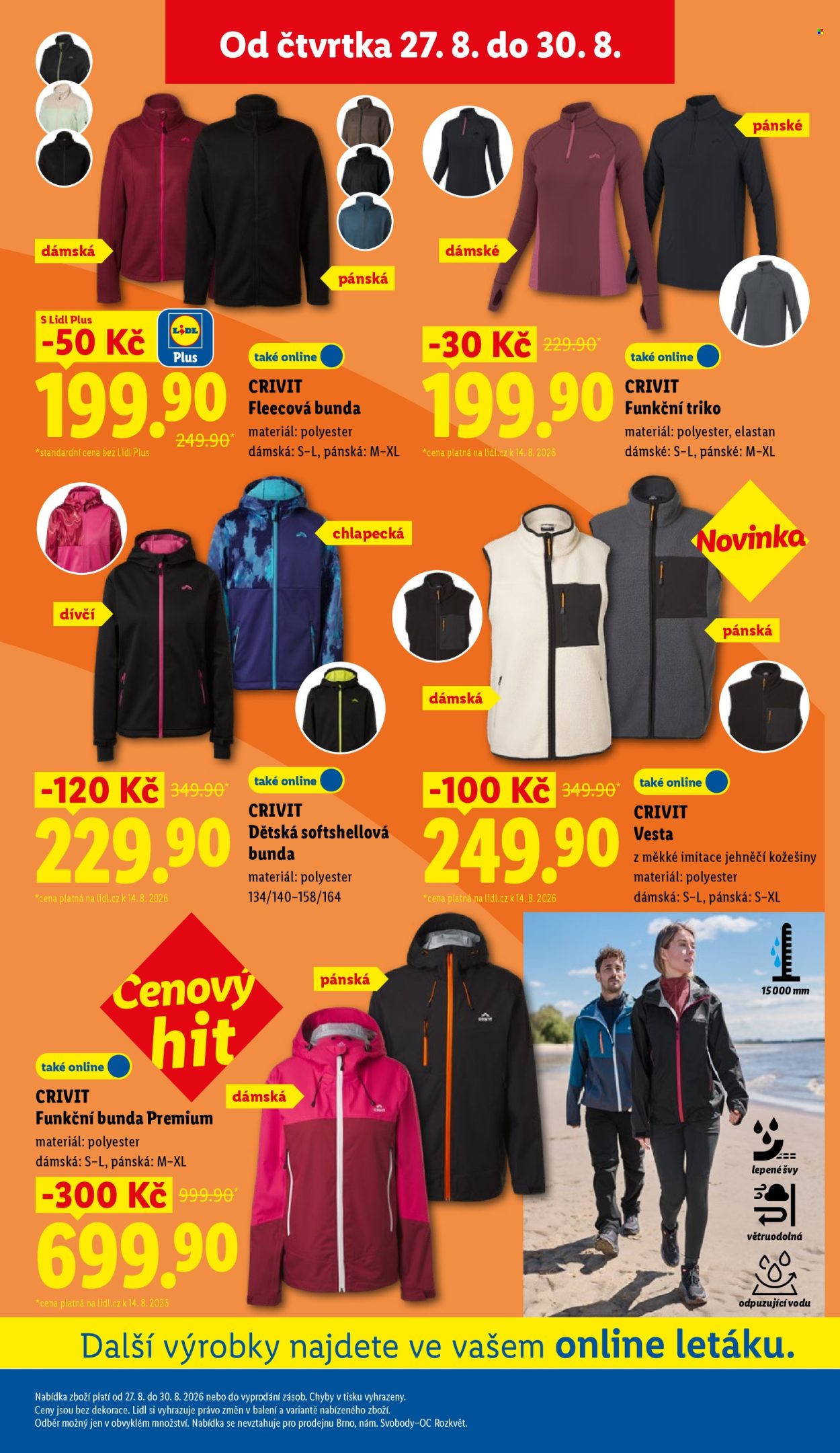 Leták Lidl - 24. 8. 2026 - 30. 8. 2026. Strana 19