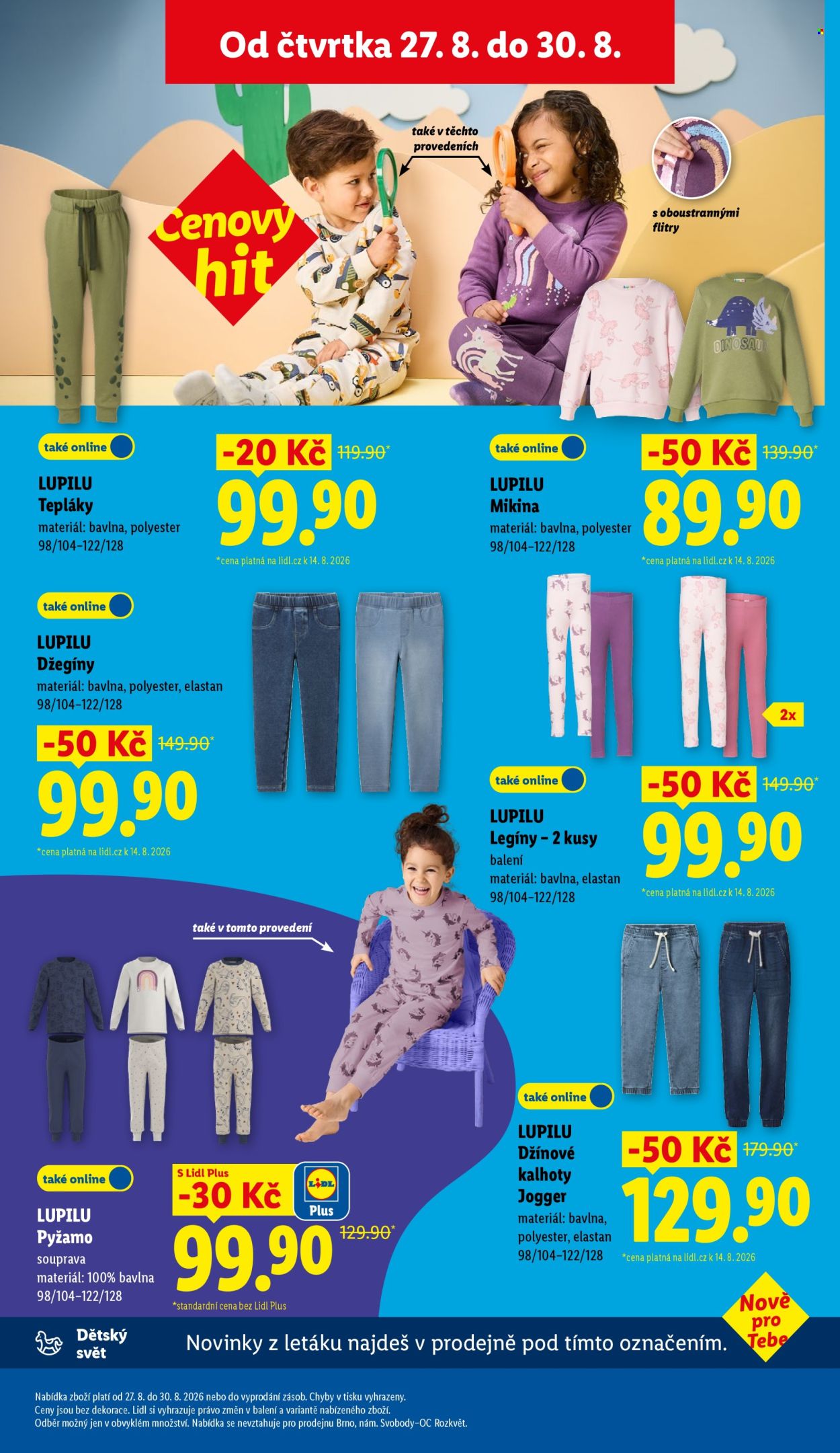 Leták Lidl - 24. 8. 2026 - 30. 8. 2026. Strana 25