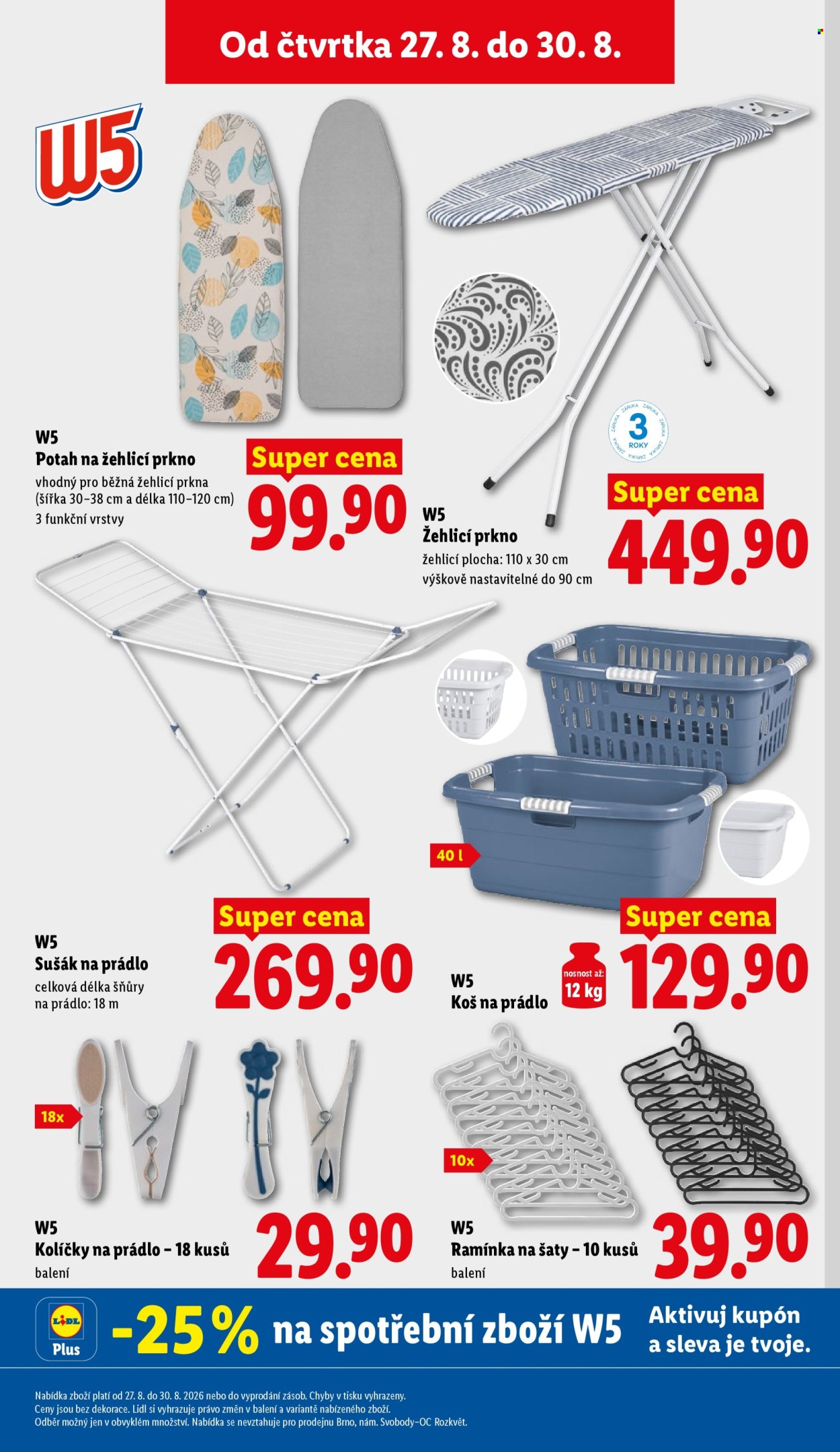Leták Lidl - 24. 8. 2026 - 30. 8. 2026. Strana 27