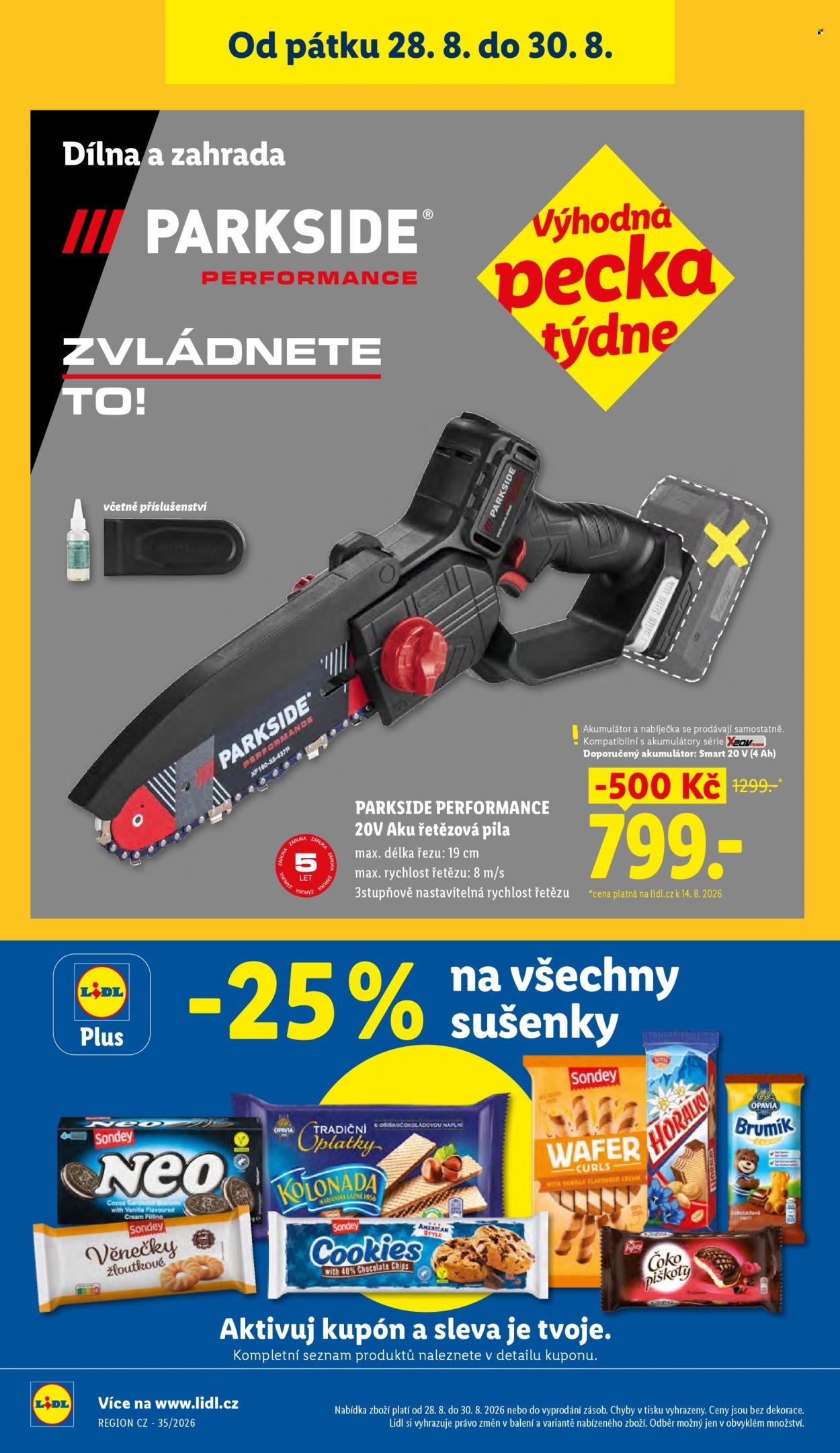 Leták Lidl - 24. 8. 2026 - 30. 8. 2026. Strana 29