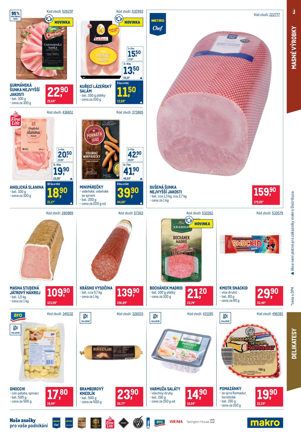 Leták MAKRO - 26. 8. 2026 - 8. 9. 2026. Strana 3