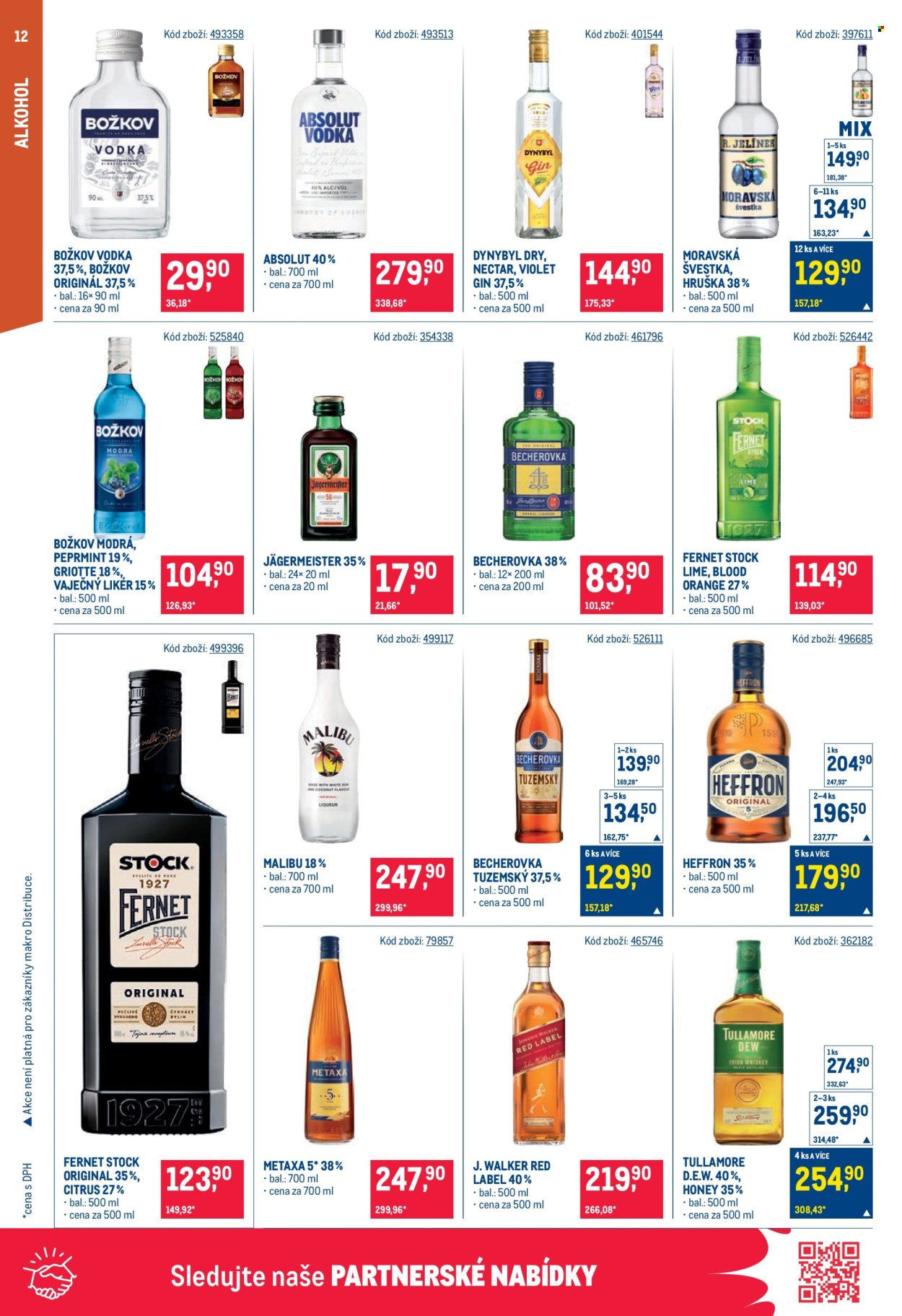 Leták MAKRO - 26. 8. 2026 - 8. 9. 2026. Strana 12