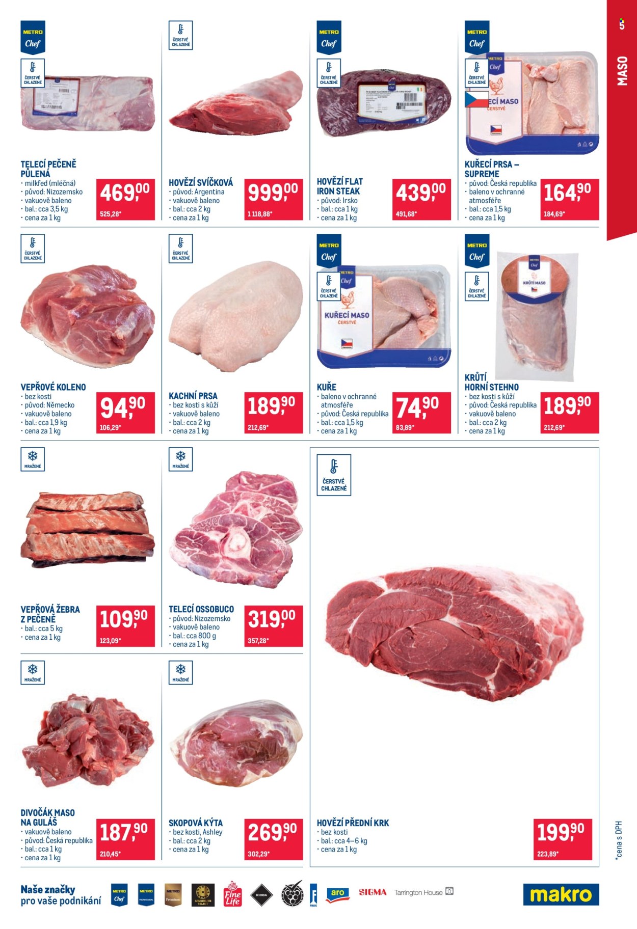 Leták MAKRO - 26. 8. 2026 - 8. 9. 2026. Strana 5