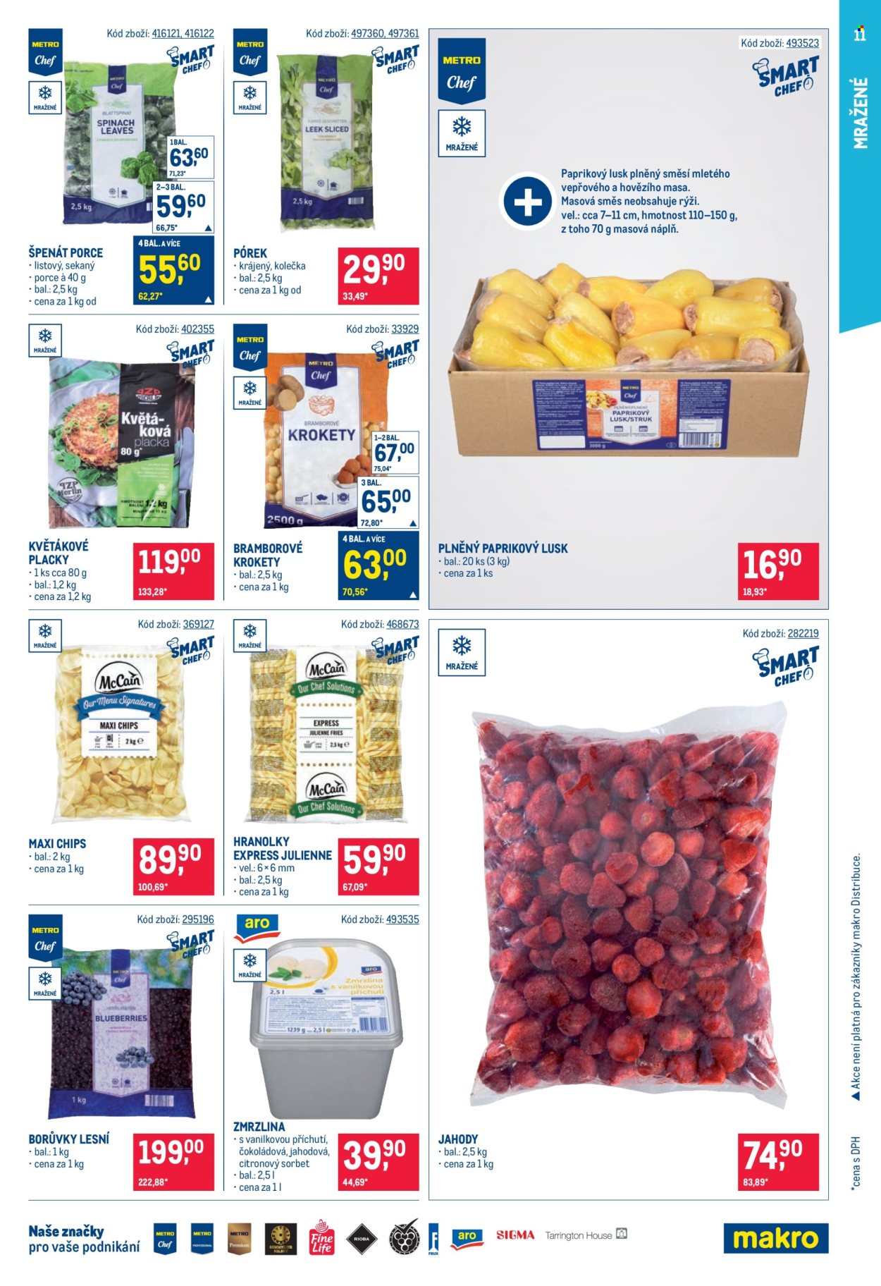 Leták MAKRO - 26. 8. 2026 - 8. 9. 2026. Strana 11