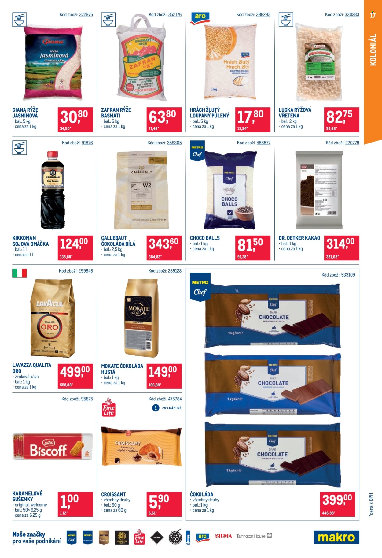 Leták MAKRO - 26. 8. 2026 - 8. 9. 2026. Strana 17