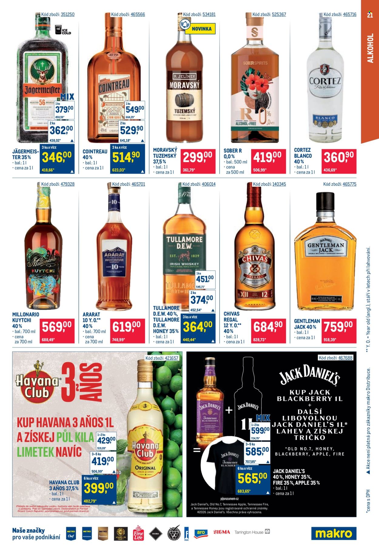 Leták MAKRO - 26. 8. 2026 - 8. 9. 2026. Strana 21