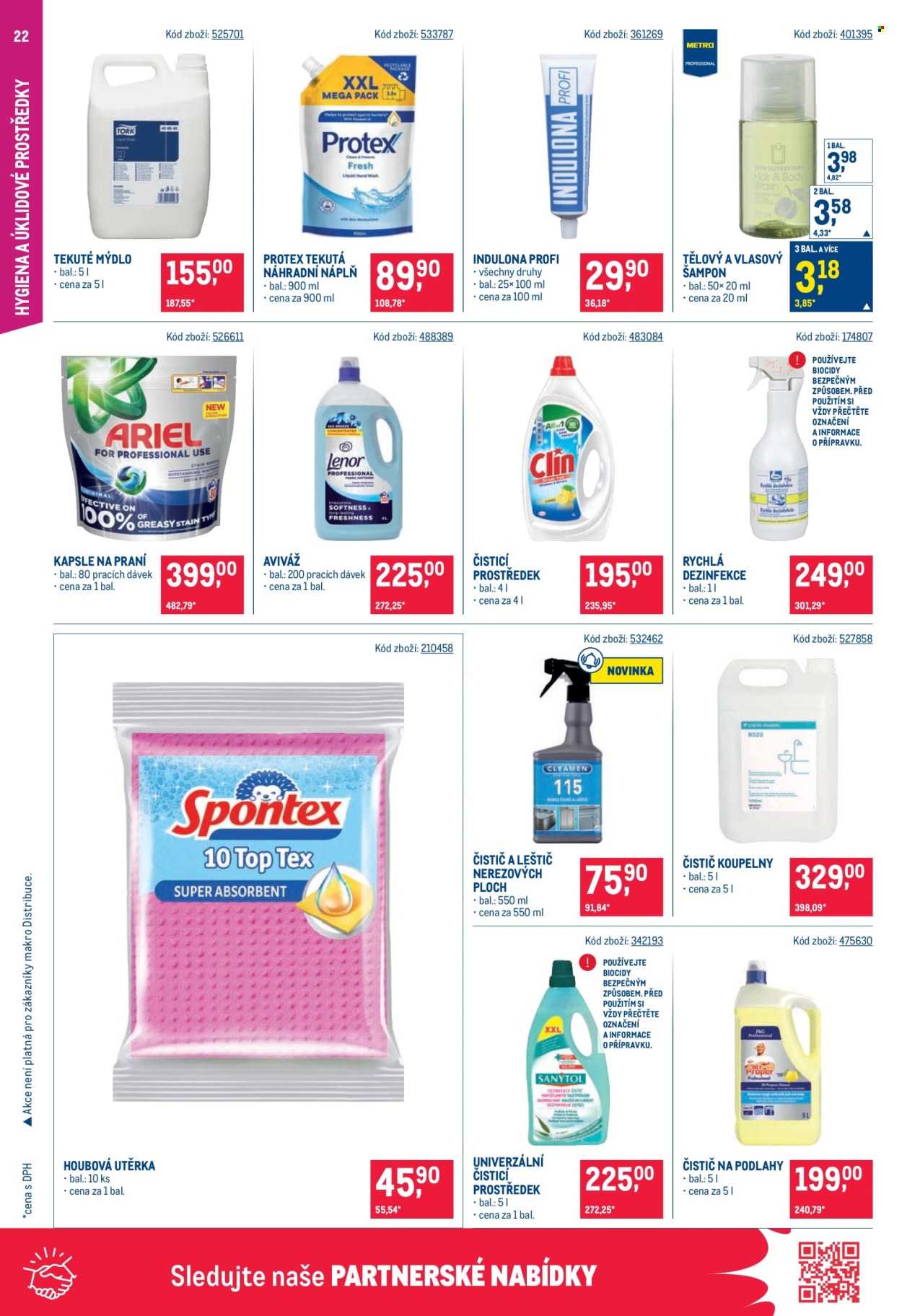 Leták MAKRO - 26. 8. 2026 - 8. 9. 2026. Strana 22