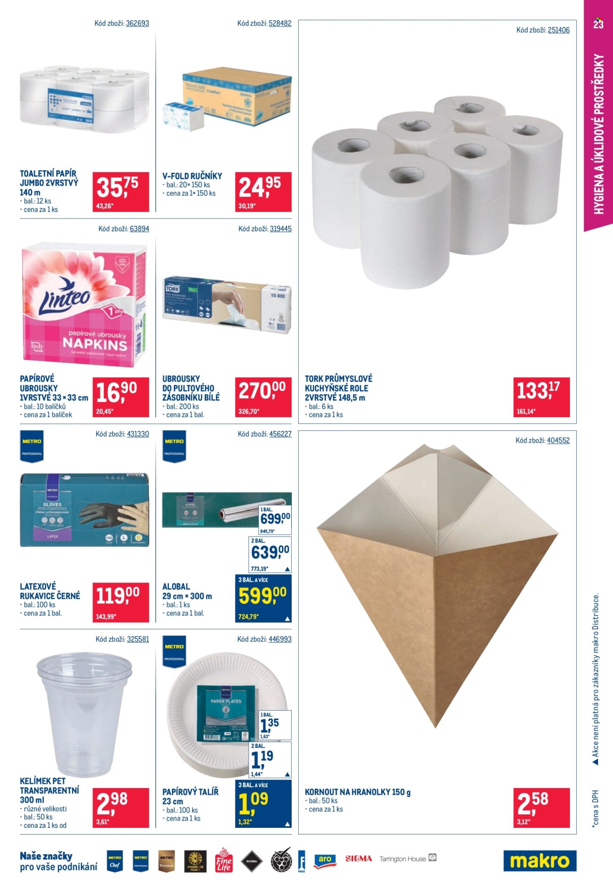 Leták MAKRO - 26. 8. 2026 - 8. 9. 2026. Strana 23