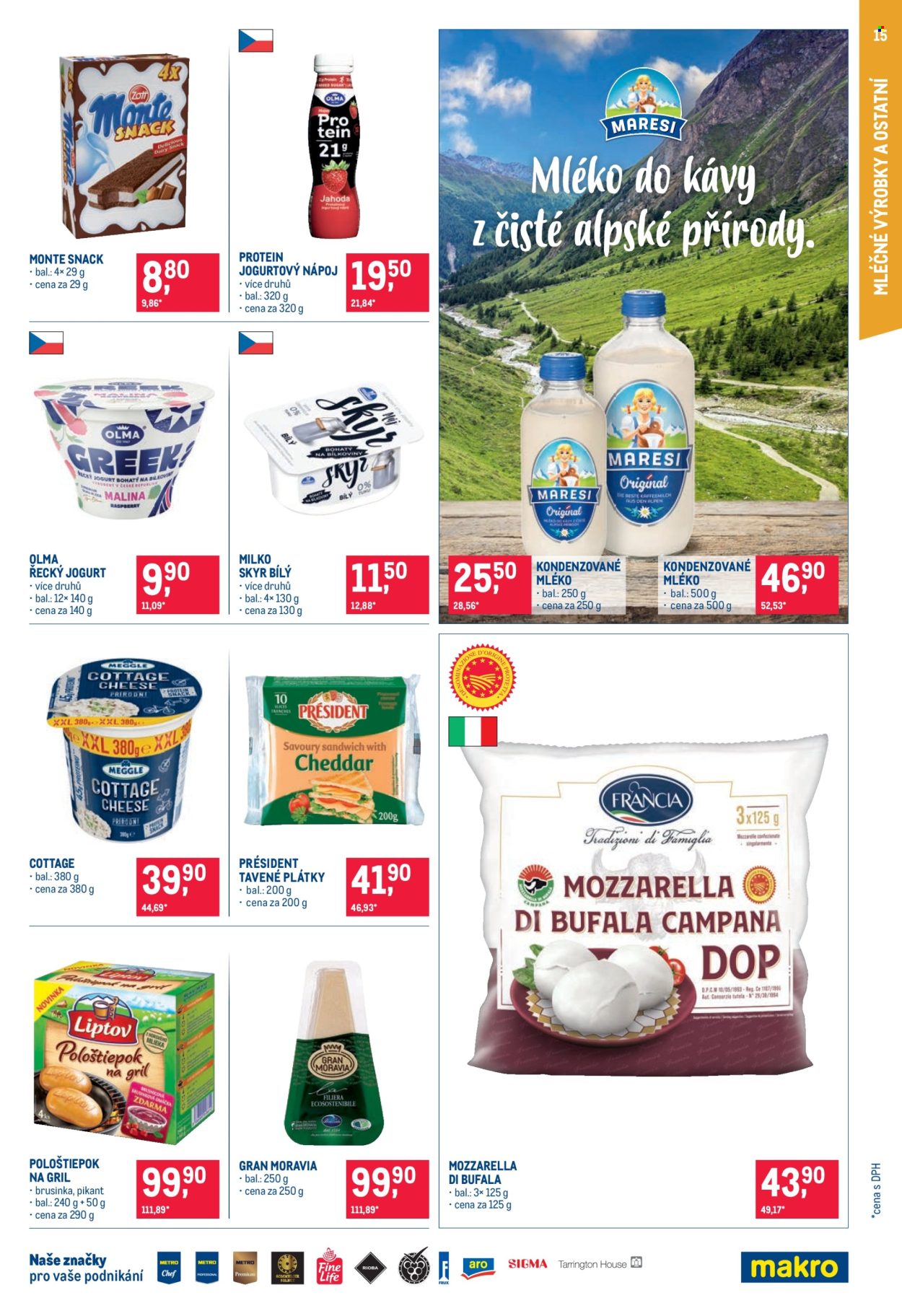 Leták MAKRO - 26. 8. 2026 - 8. 9. 2026. Strana 15