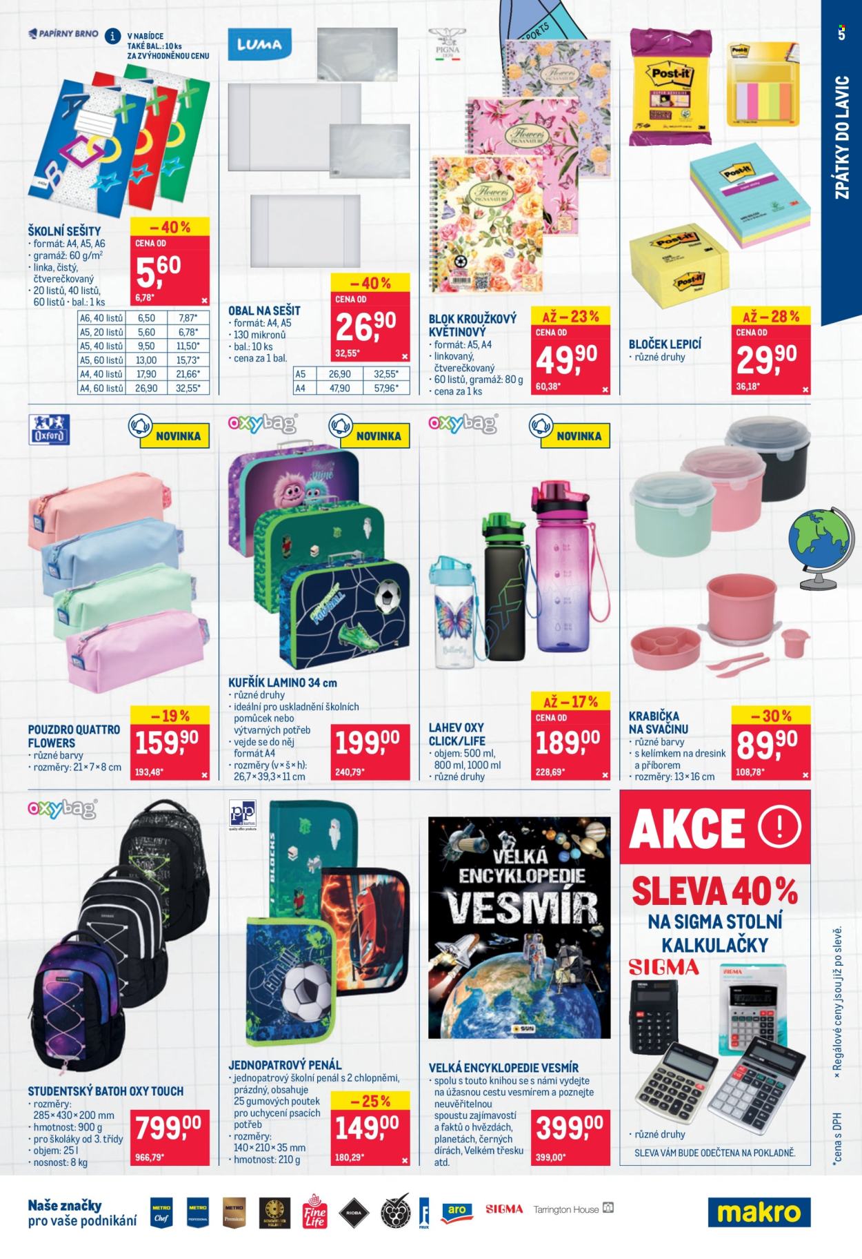 Leták MAKRO - 26. 8. 2026 - 8. 9. 2026. Strana 5