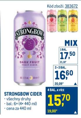 Strongbow cider