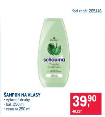 Šampon na vlasy