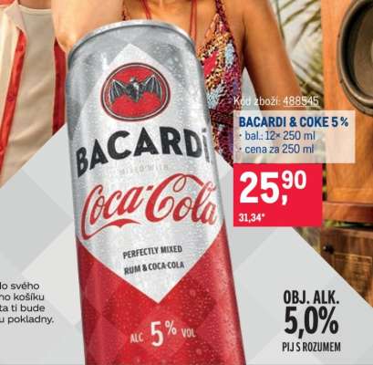 BACARDI & COKE 5 %