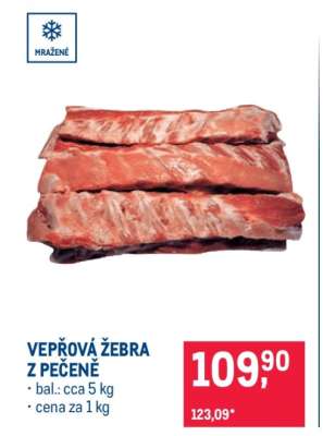 VEPŘOVÁ ŽEBRA Z PEČENĚ