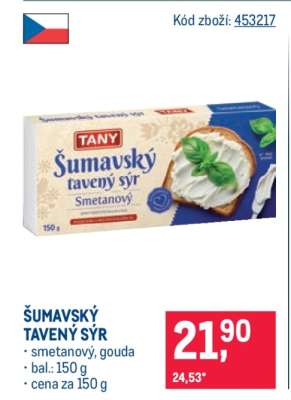 Šumavský tavený sýr