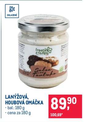 Lanýžová, Houbová omáčka