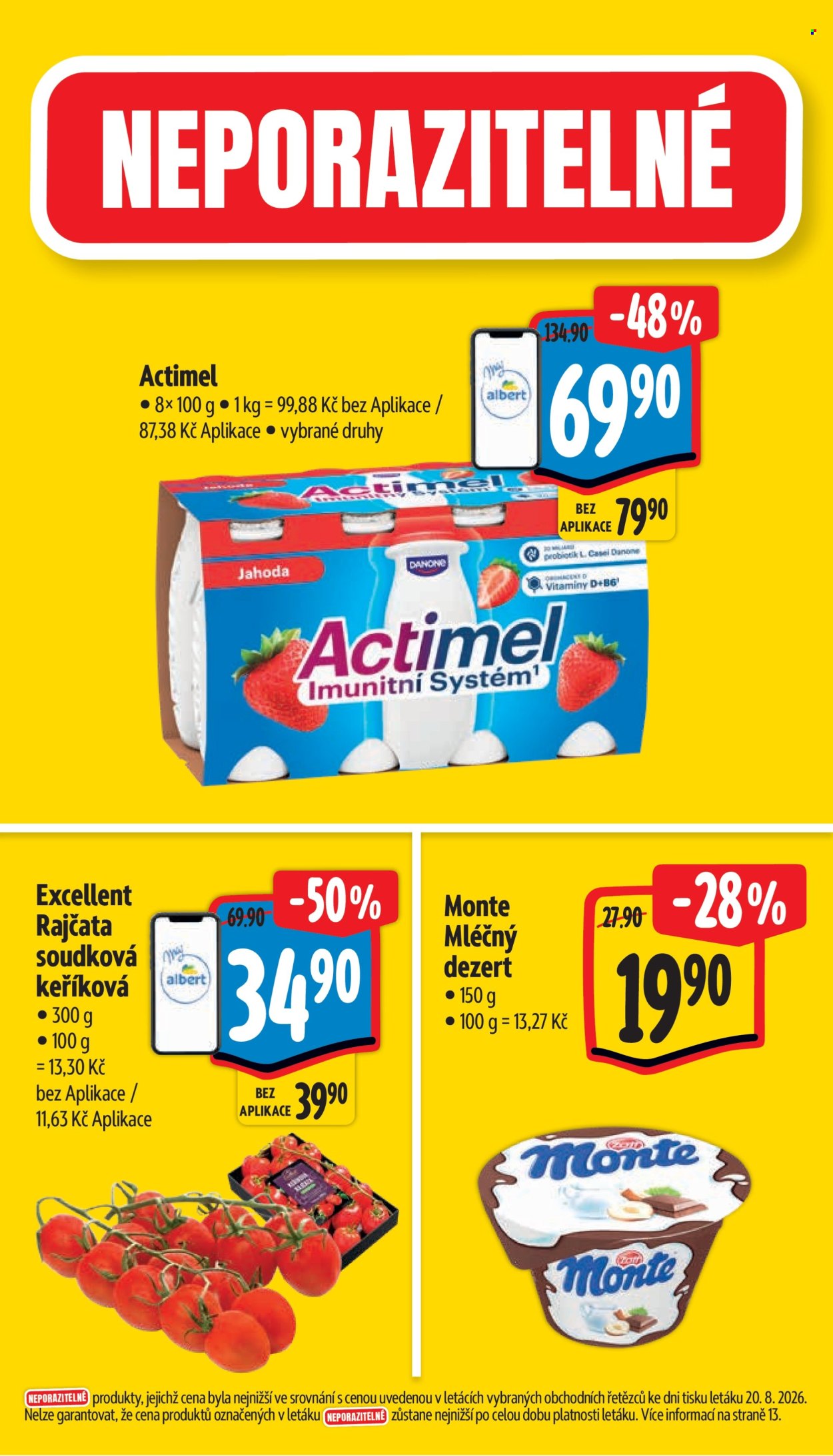Leták Albert Supermarket - 26. 8. 2026 - 1. 9. 2026. Strana 3