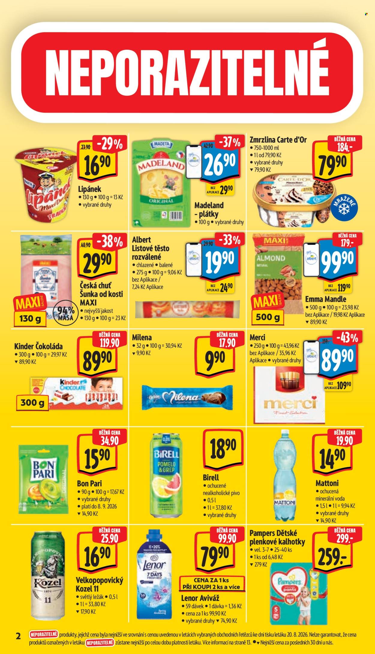 Leták Albert Supermarket - 26. 8. 2026 - 1. 9. 2026. Strana 6