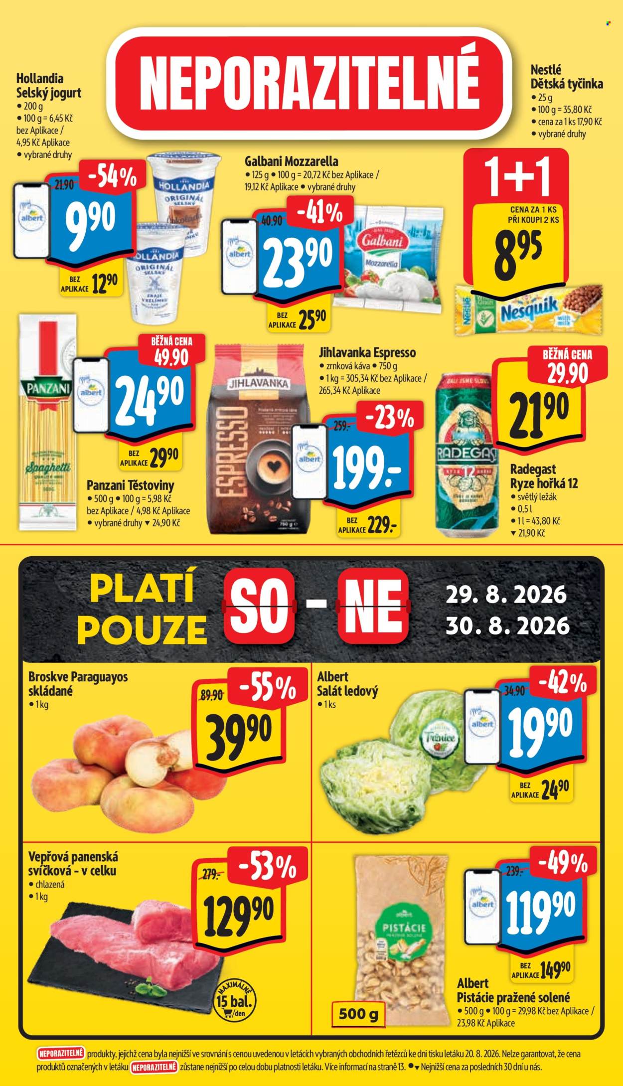 Leták Albert Supermarket - 26. 8. 2026 - 1. 9. 2026. Strana 7