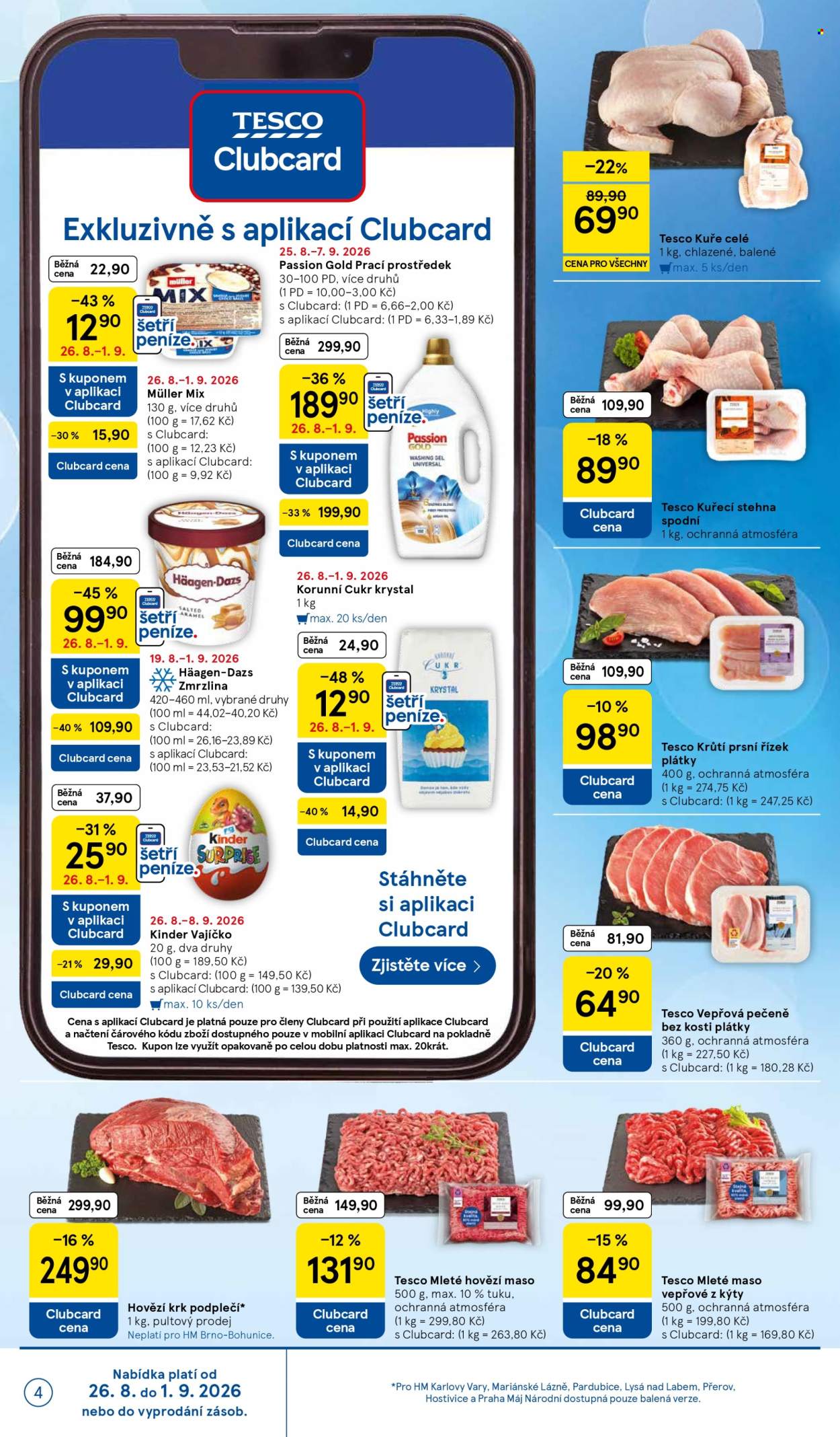 Leták TESCO - 26. 8. 2026 - 1. 9. 2026. Strana 4