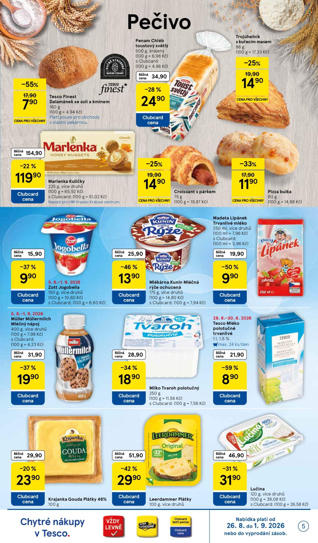 Leták TESCO - 26. 8. 2026 - 1. 9. 2026. Strana 5