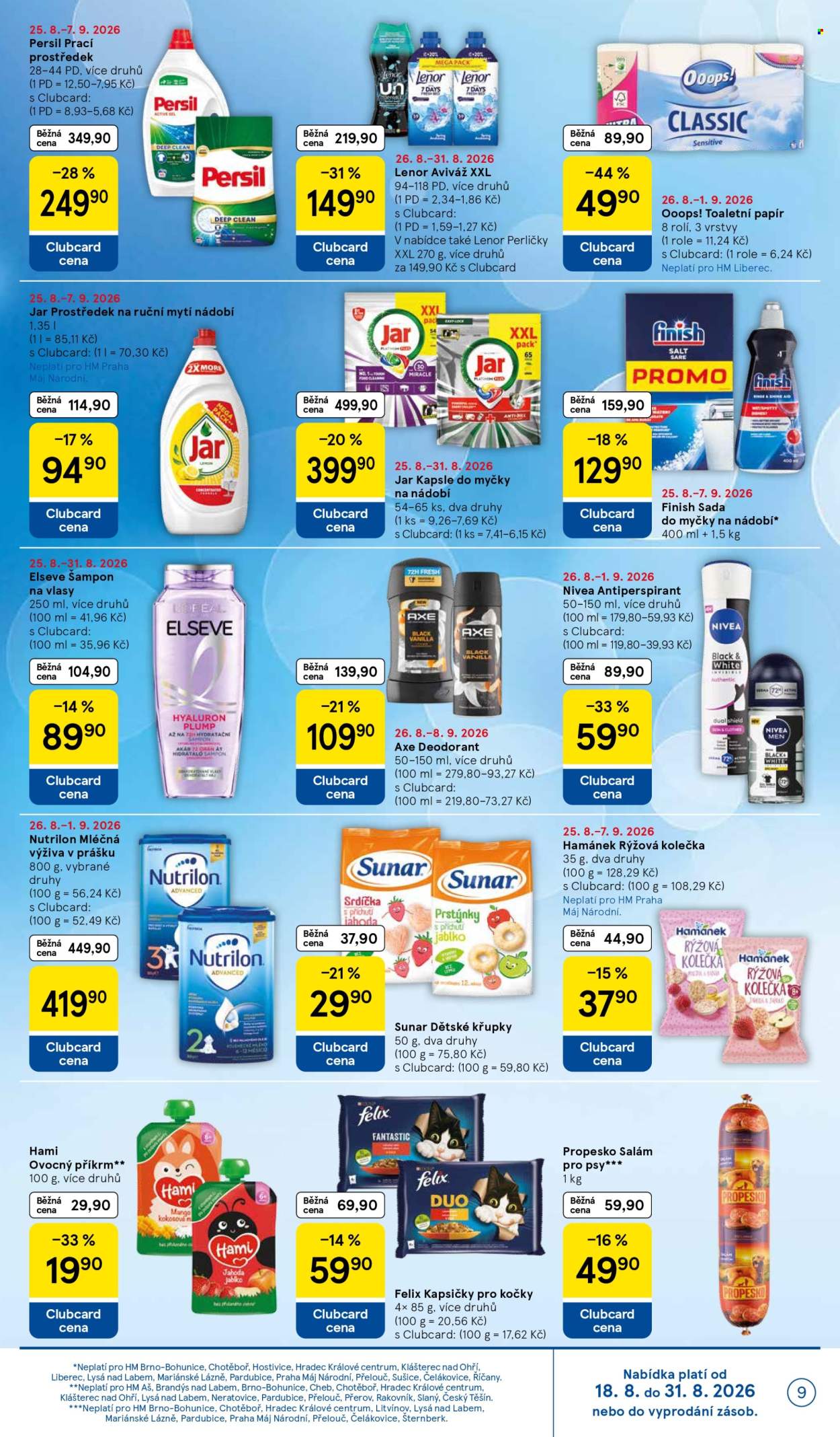 Leták TESCO - 26. 8. 2026 - 1. 9. 2026. Strana 9