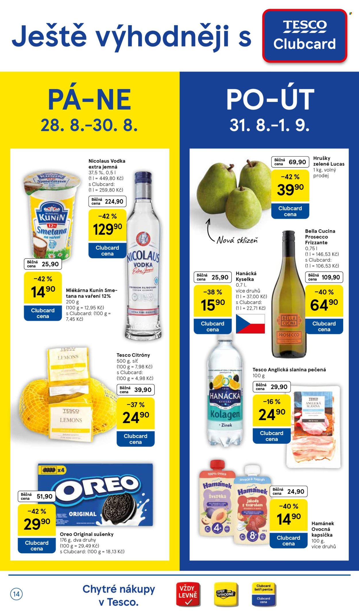 Leták TESCO - 26. 8. 2026 - 1. 9. 2026. Strana 14