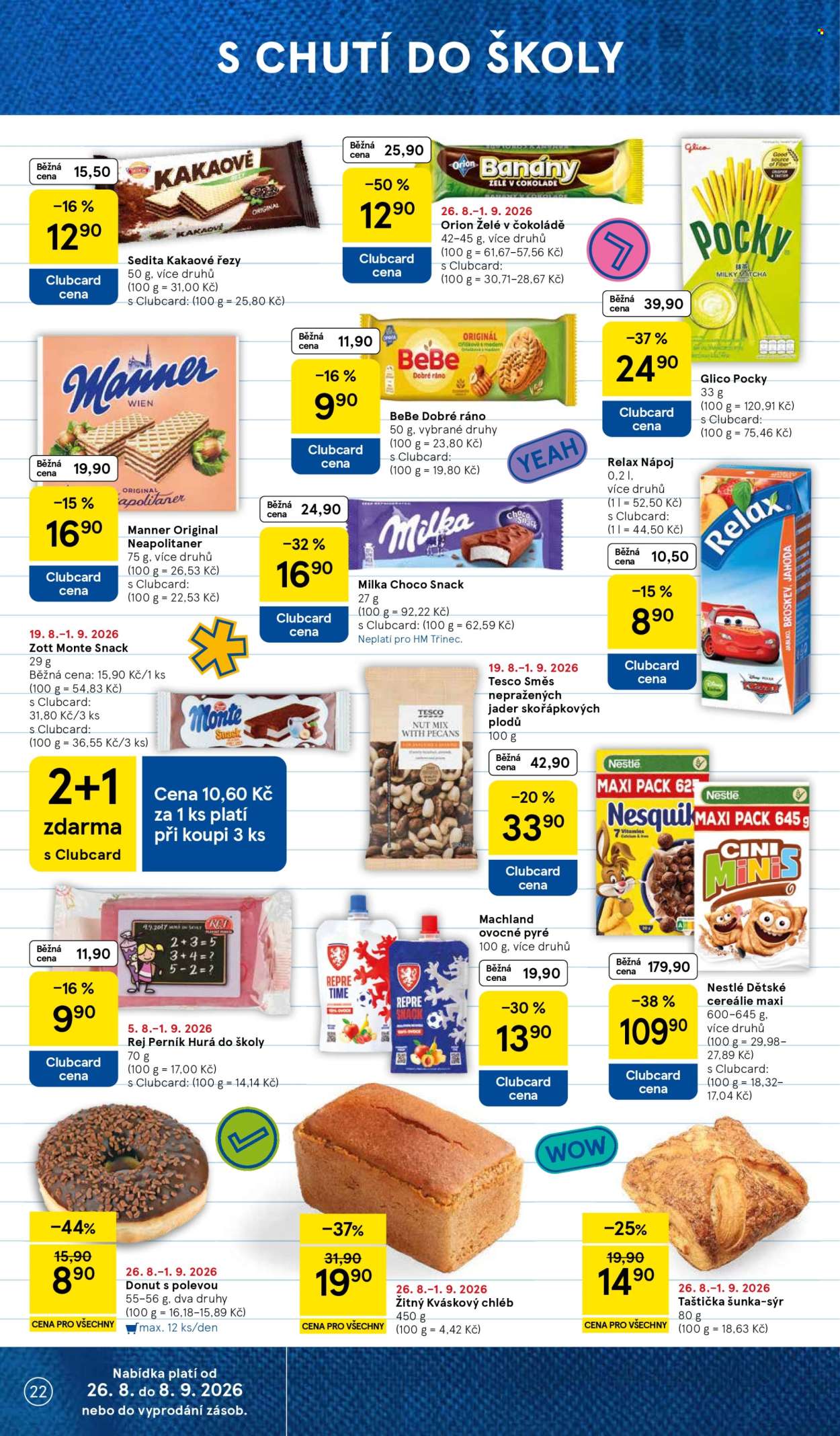 Leták TESCO - 26. 8. 2026 - 1. 9. 2026. Strana 22