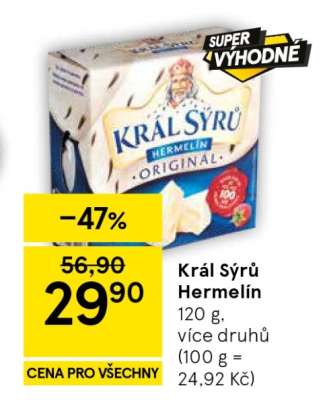 Král Sýrů Hermelín