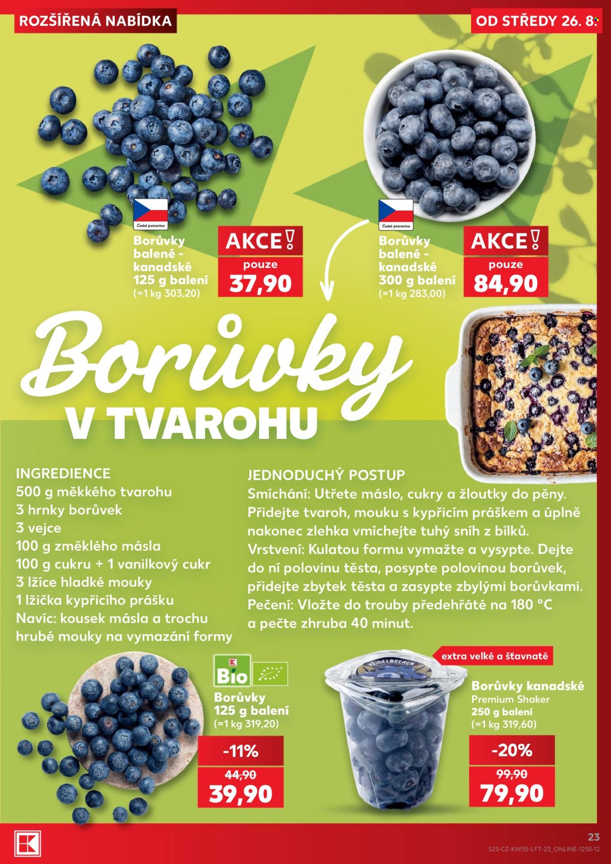 Leták Kaufland - 26. 8. 2026 - 1. 9. 2026. Strana 23