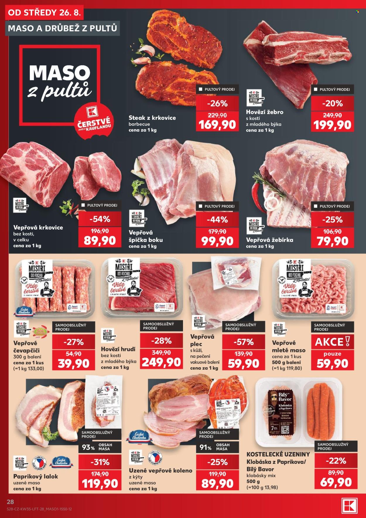 Leták Kaufland - 26. 8. 2026 - 1. 9. 2026. Strana 28