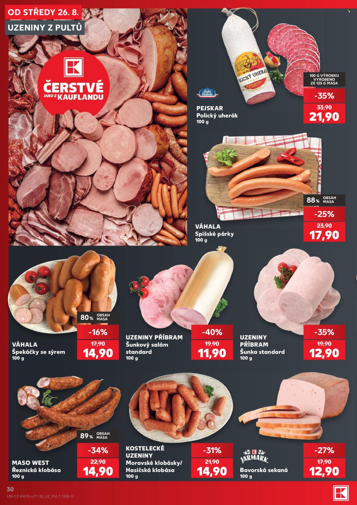 Leták Kaufland - 26. 8. 2026 - 1. 9. 2026. Strana 30