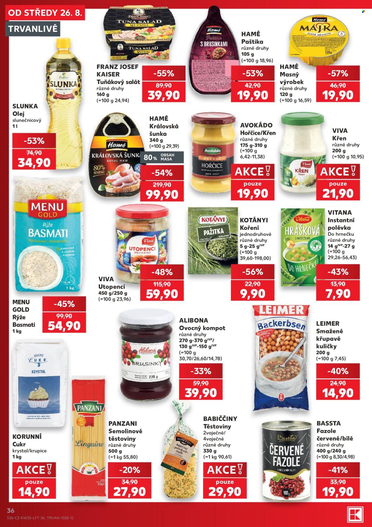 Leták Kaufland - 26. 8. 2026 - 1. 9. 2026. Strana 36