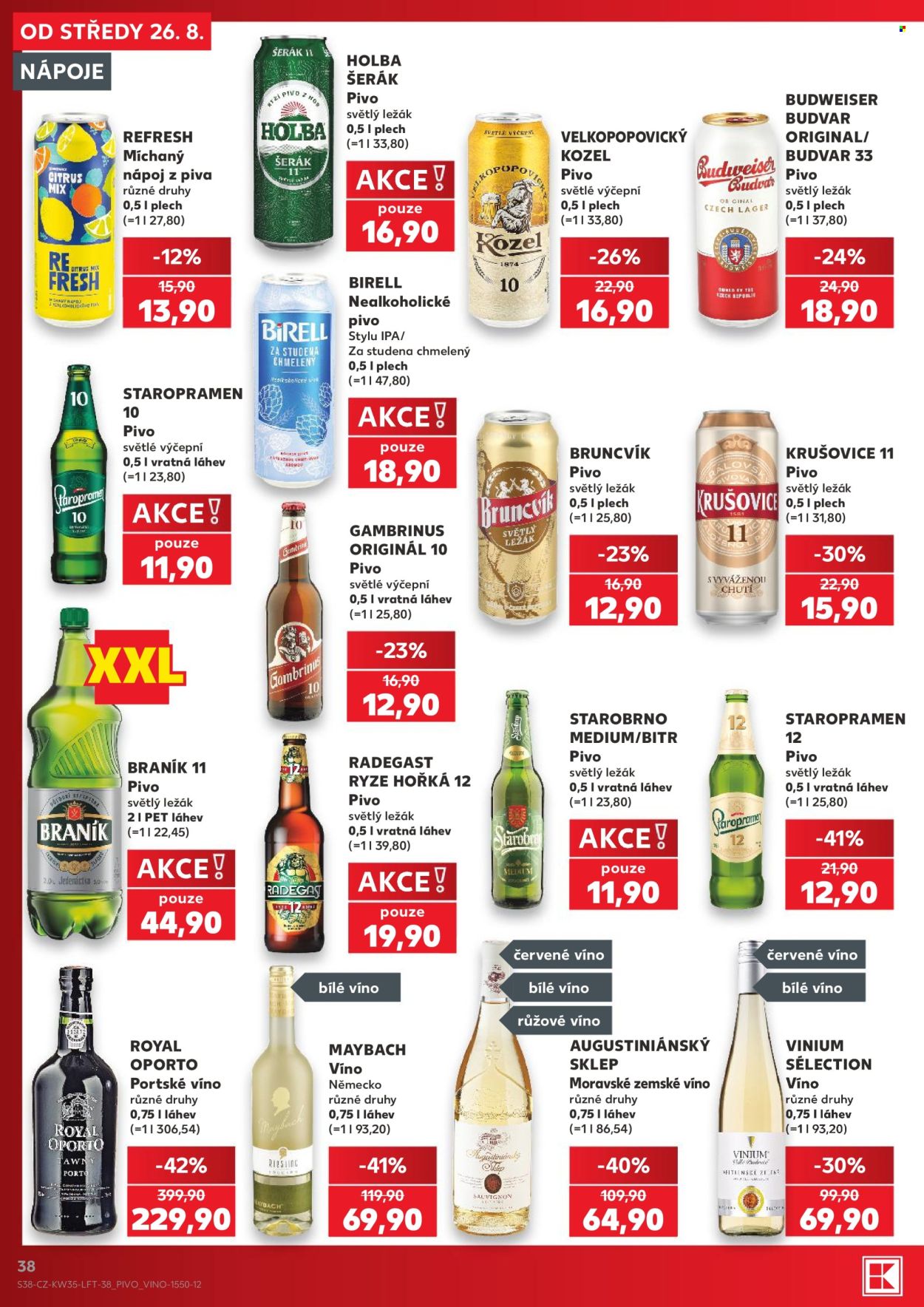 Leták Kaufland - 26. 8. 2026 - 1. 9. 2026. Strana 38