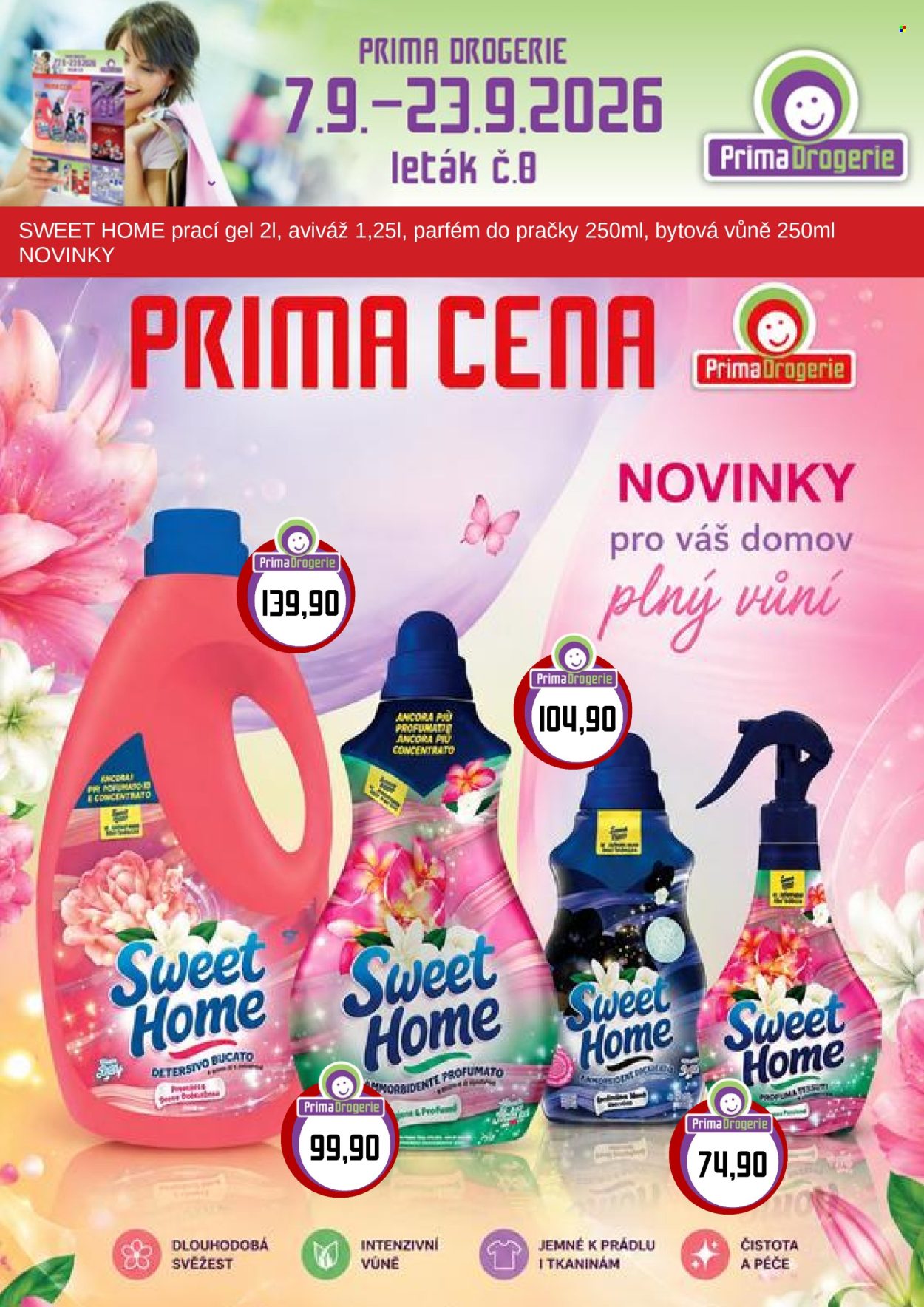 Leták Prima Drogerie - 7. 9. 2026 - 23. 9. 2026. Strana 1